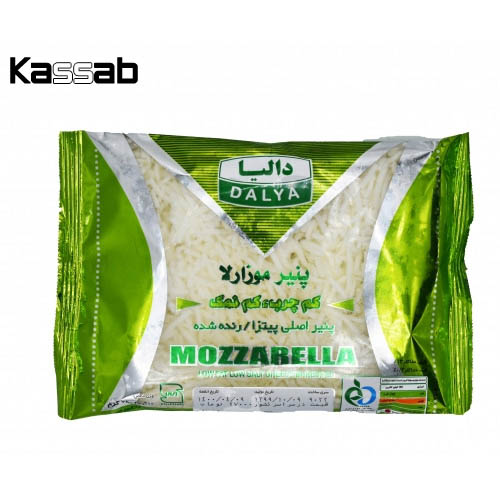 دالیا پنیر موزارلا رنده شده کم چرب و کم نمک 250 گرمی ( 11314 ) - 