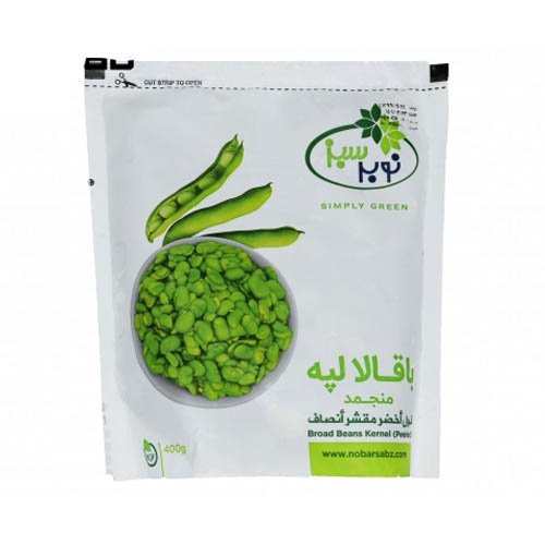 نوبر سبز باقالا لپه 400 گرمی ( 10403 ) - 